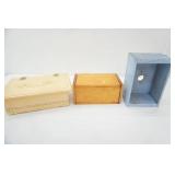Vintage Wooden Boxes, Vintage Wooden Jewelry Box