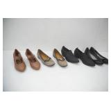 Womens Shoes 4ct: Size 9.5, 9.5, 9.5, 9