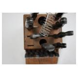 Cutco Knife Set in Wooden Block with Carving Fork - Assorted Knives Included in Collection