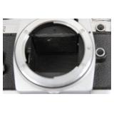 Nikon FG 35mm SLR Camera Body - Includes Pentax-K Lens & Hood(Does NOT fit into Nikon Camera) (Japan Made)