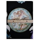 Angel Figurines & Decorative Plate (Lot of 8) Many Sizes