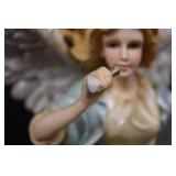 Angel Figurines & Decorative Plate (Lot of 8) Many Sizes