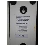 Magnolia Home Book Ends - Set of 2 Whitewash Wood - Vintage Style Shelf Decor 10"Tall