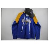 St. Louis Blues Hoodie & Cap - NHL Licensed, Blue & Yellow