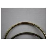 bebe Pebbled Leather Satchel Handbag - Black with Gold Hardware