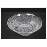 Crystal Glassware Set - 6 Glasses, Lidded Sugar Bowl, Compote & Square Dish