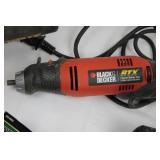 DeWalt DWE6423 Palm Sander - DWD110 Drill & Black & Decker RTX3 Rotary Tool with 12 Disc Pack