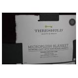 Threshold Microplush Blanket King 108 x 92 in - 100% Polyester