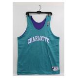 Champion Charlotte Hornets NBA Jersey XL - Teal/Purple