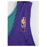 Champion Charlotte Hornets NBA Jersey XL - Teal/Purple