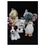 TY Beanie Babies Assorted Plush Animals Collection