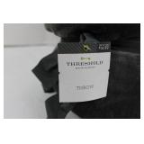 Threshold Throw Blanket Gray 50 x 60 in 100% Polyester