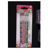 Shopkins Happy Places Collection - 20 Items With Erasers, Pencils & Figures