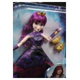 Disney Descendants 2 Mal Isle of the Lost Doll - Purple Dress & Accessories
