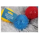 Top Paw Overstuffed Donut Dog Bed 22 x 22 x 6.5 in - Gray Plush