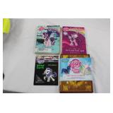 My Little Pony Plush Lot - Rainbow Dash, Fluttershy & Twilight Sparkle - Books, Cape & Accessories