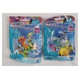 My Little Pony Plush Lot - Rainbow Dash, Fluttershy & Twilight Sparkle - Books, Cape & Accessories