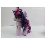 My Little Pony Plush Lot - Rainbow Dash, Fluttershy & Twilight Sparkle - Books, Cape & Accessories