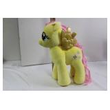 My Little Pony Plush Lot - Rainbow Dash, Fluttershy & Twilight Sparkle - Books, Cape & Accessories
