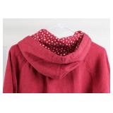 Disney Mickey Mouse Hoodie Zip-Up 60/40 Cotton-Polyester XL