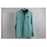L.L.Bean Hooded Sweatshirt - Seafoam Teal, Size L