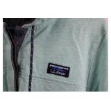L.L.Bean Hooded Sweatshirt - Seafoam Teal, Size L