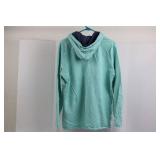 L.L.Bean Hooded Sweatshirt - Seafoam Teal, Size L