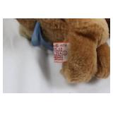Teddy Bears - Plush Set with Blue Ribbons (Lot of 8)