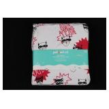 FurReal Friends Neon Black & White Kitten - Sushi Scratch Cat Scratcher - Leopard Print Pet Blanket (Lot of 4)