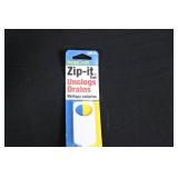 PlumR Hydro-Pressure Plunger - Cobra Skinny Snake 1/8 in x 10 ft - BrassCraft Zip-It Drain Tool