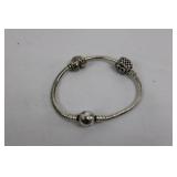 Pandora Bracelet - Disney Heart Bead Charms, Sterling Silver (Lot of 2)