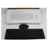 PC230A Wireless Keyboard & Mouse Combo - Black (not tested)