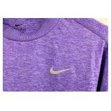 Nike Dri-Fit Purple Heather Long-Sleeve Shirt