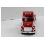 Hummer H3 Coca-Cola Tractor with Red Trailer & Fire Rescue Truck (2-Piece Die-Cast Set) - 2003