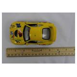 Die-Cast Yellow Racing Car KT5010 - Number 28 Graphics