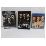 Twilight Saga Discs - Eclipse, Breaking Dawn Part 1 & 2 (Lot of 3)