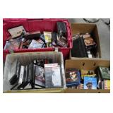 Assorted Blu-ray, DVD Discs Collection, CD
