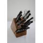 Cutco Knife Set in Wooden Block with Carving Fork - Assorted Knives Included in Collection