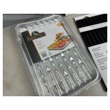 New Grill Pro Cookign Mats, Chicken Roaster, Silicone Mat, Foil Pans