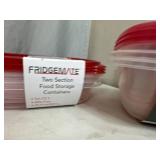 6 New Food Storage Containers with Lids