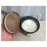 New Emulsion 13 oz Designer Citronella Candle with Lid