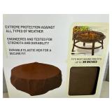 New Backyard Basics Round Fire Pit Cover