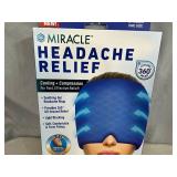 New Miracle Headache Relief Cooling and Compression Mask