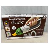 New Horsepower Duck Compact Cordless Vacuum