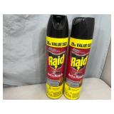 2 New Large Cans of Raid Ant / Roach Killer