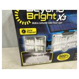 New Beyond Bright X3 Solar Powered Floodlight