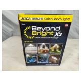 New Beyond Bright X3 Solar Powered Floodlight