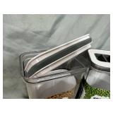 4 New Pantrymate Space Box Leak Proof Food Storage Containers