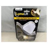 New Luma Lift Light-Up Toilet Seat Handle - Motion Activated