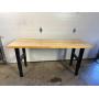 New Gladiator 6 ft. Adjustable Height Birch Top Workbench
